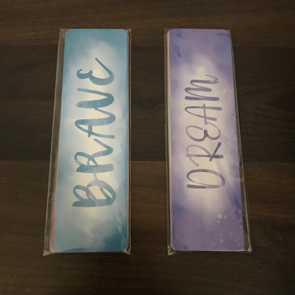 NEW 24 COUNT Set Assorted Quote Bookmarks Pages Double Sided Feminine Motivation - Picture 6 of 6